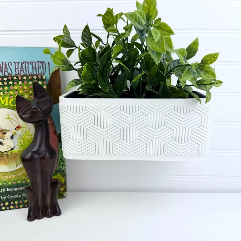 Geometrix Wall Planter, Indoor Hanging Plant Pot, Modern Geometric